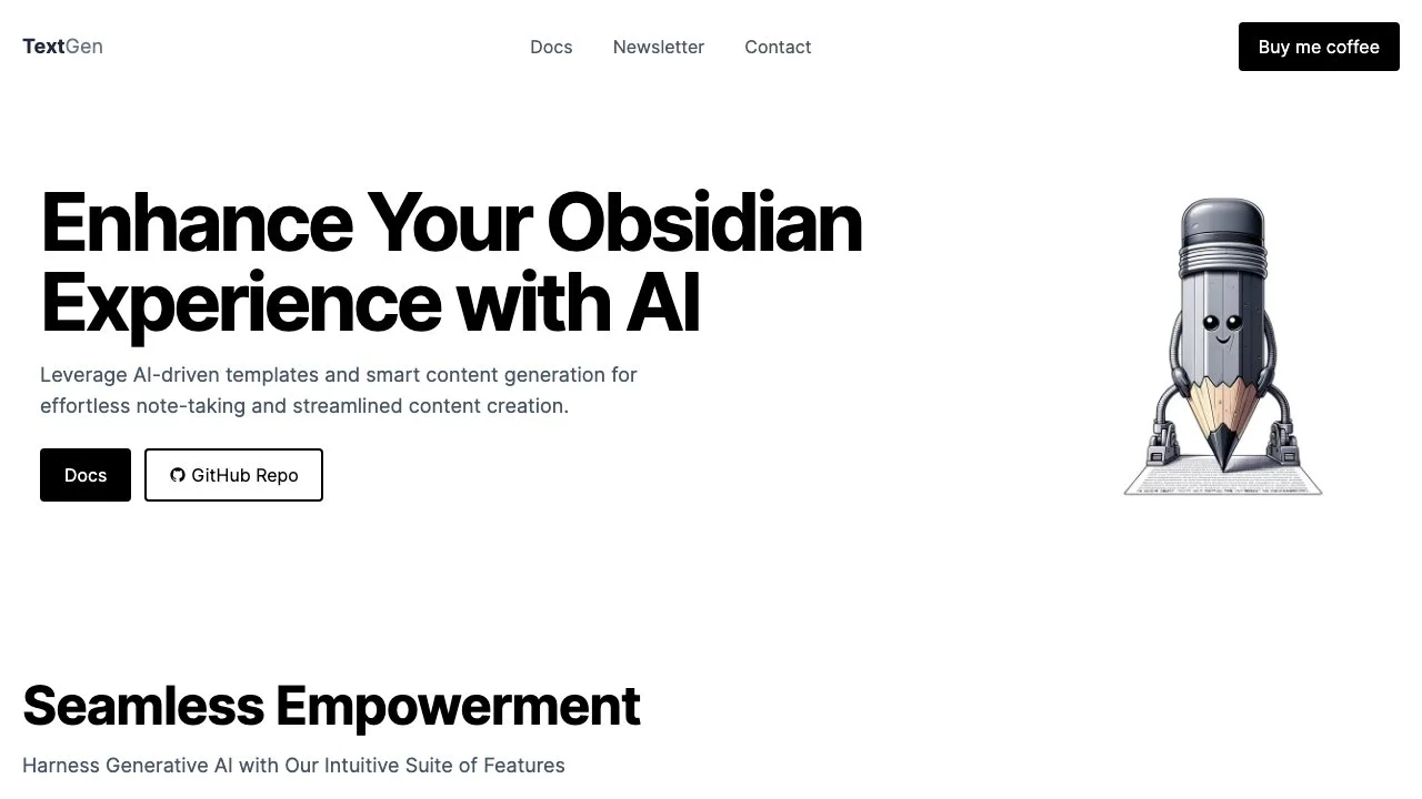 Enhance Your Obsidian Experience with TextGen AI Tool