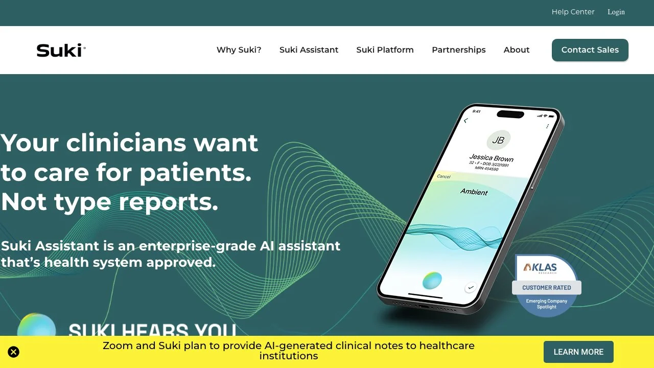 Suki AI: The Ultimate AI Assistant for Healthcare