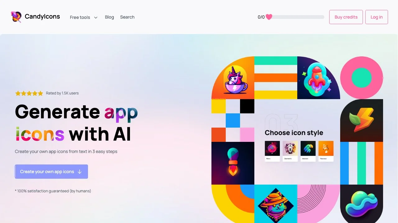 Create Stunning App Icons with CandyIcons - Your AI Icon Generator