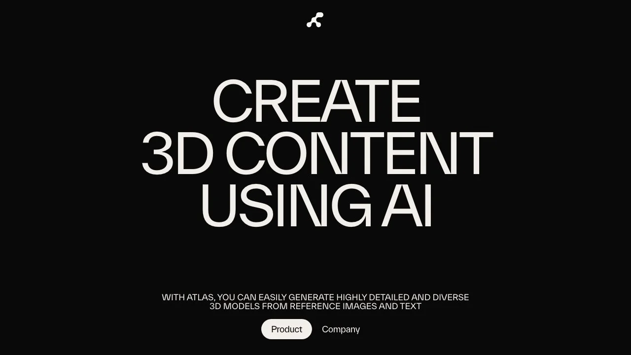 Atlas: Revolutionizing 3D Content Creation with AI