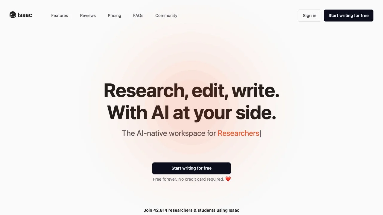 Isaac: The Ultimate AI Tool for Academic Writing