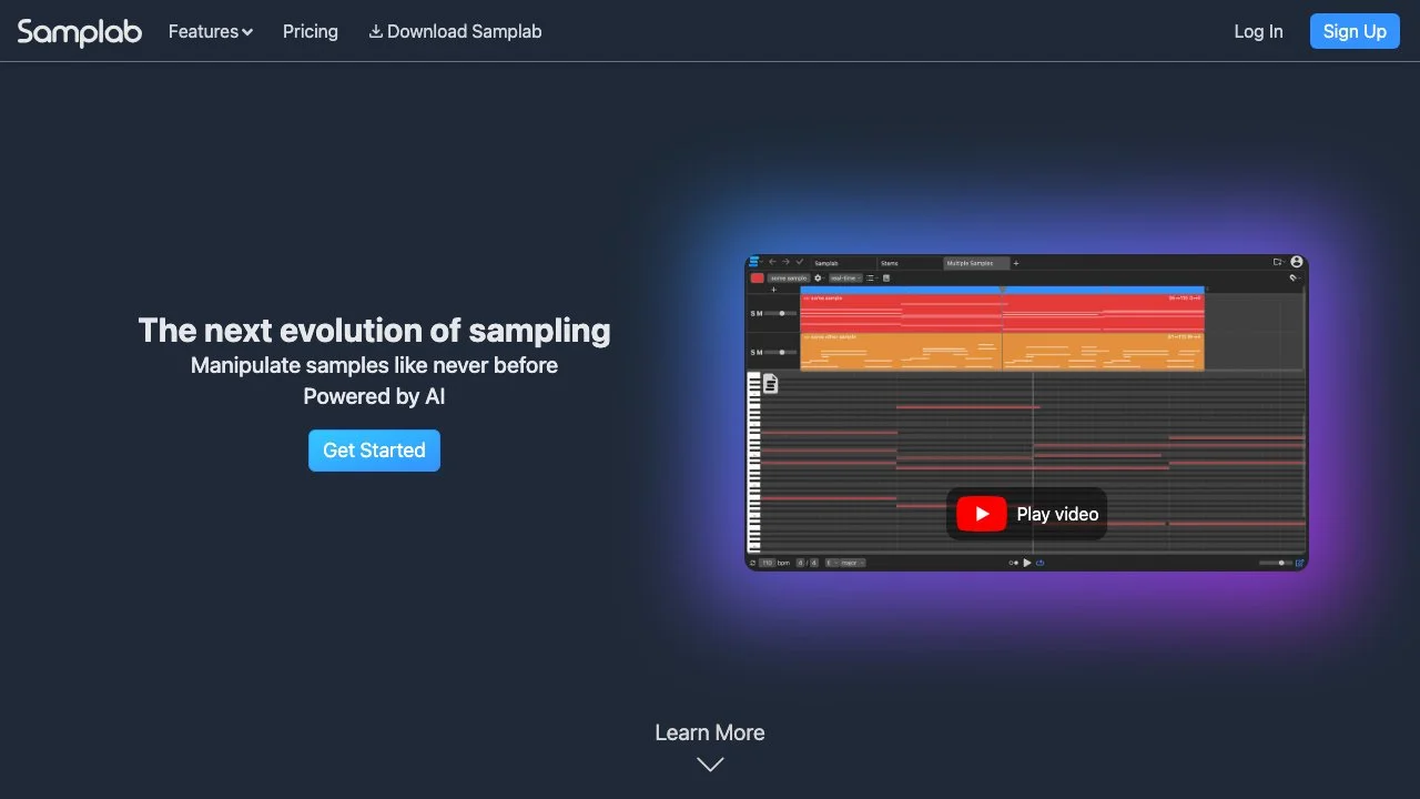 Transform Your Audio Samples with Samplab's AI Magic