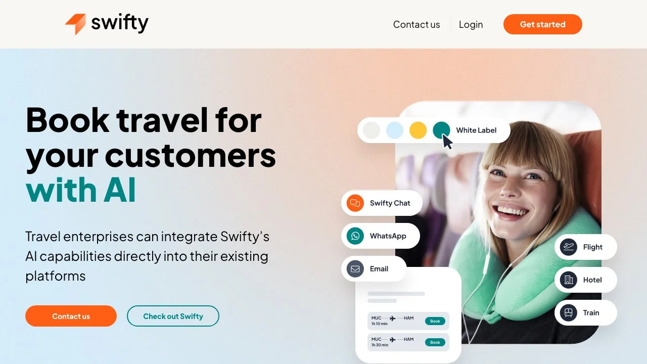 Swifty - 助力商務旅行的 AI 助手