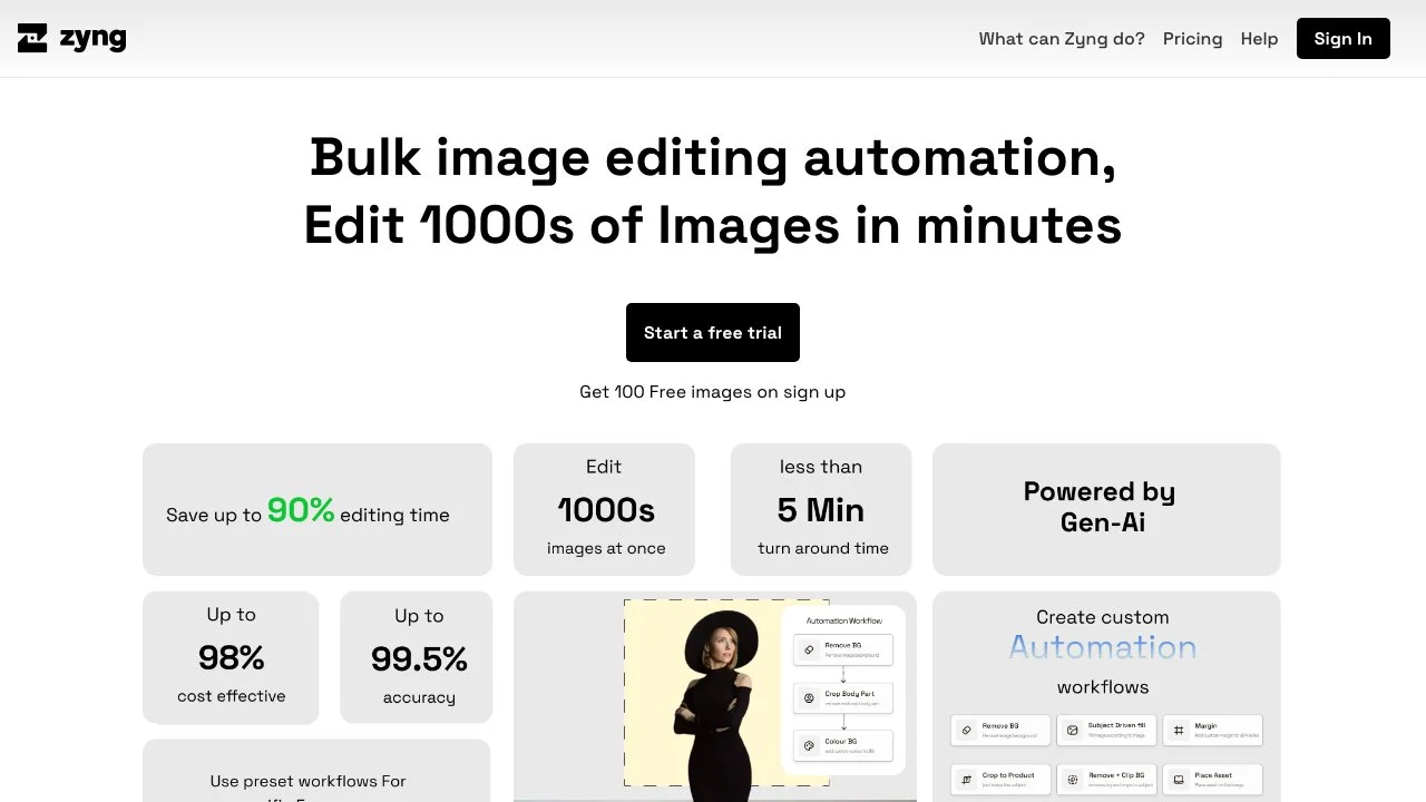 Zyng AI: Revolutionize Bulk Image Editing Automation