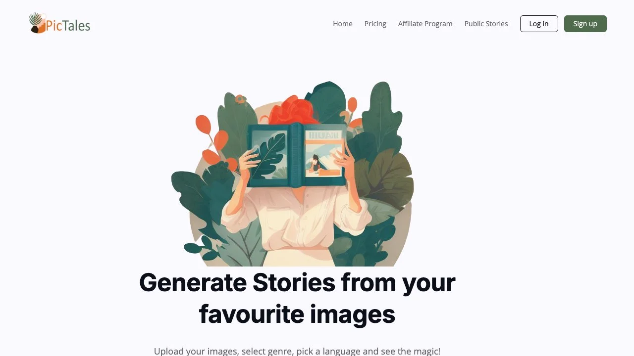 Generate Unique Stories from Your Images with PicTales