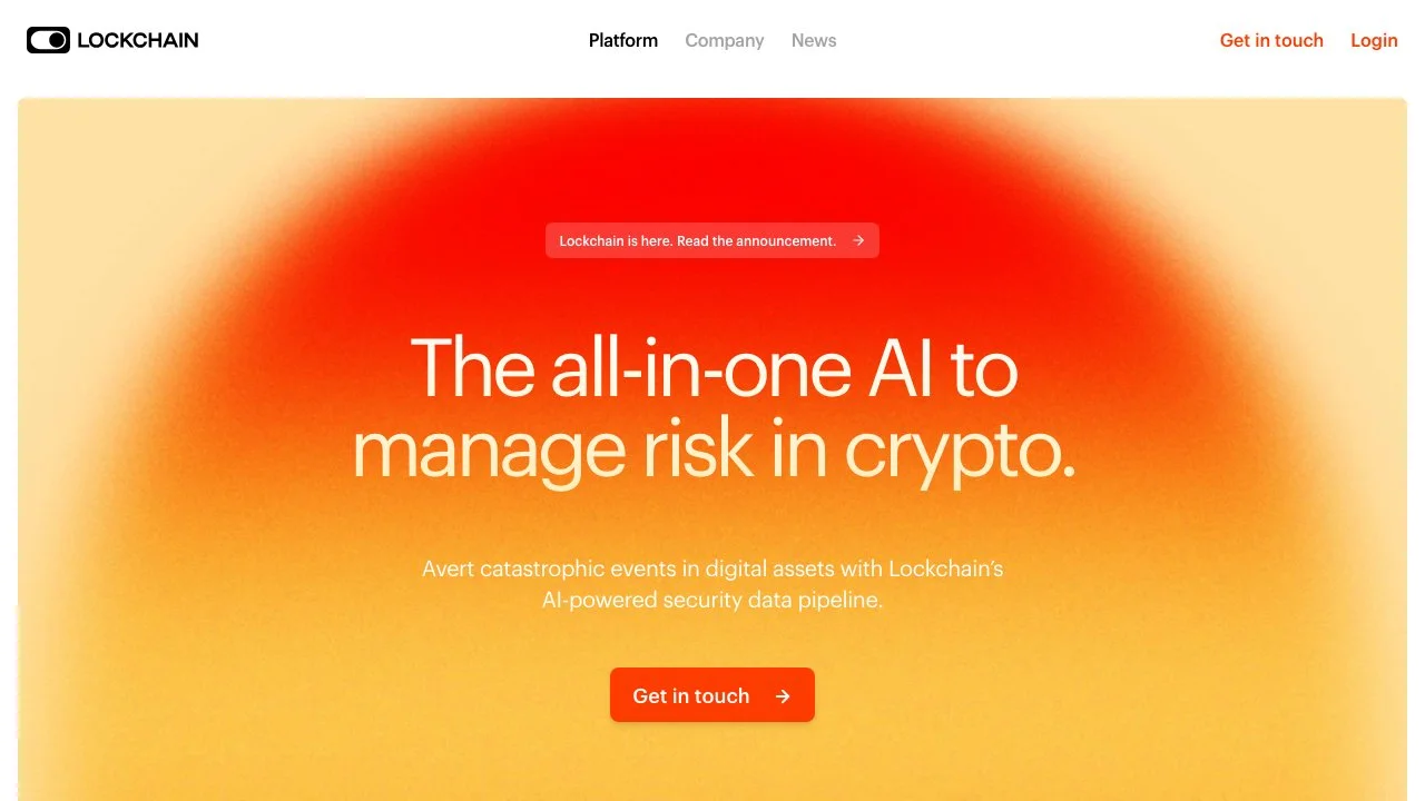 Lockchain: AI-Powered Crypto Risk Management Tool