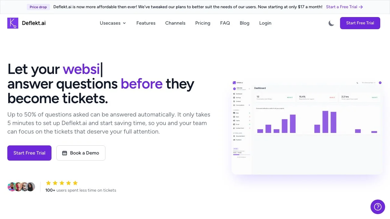 Deflekt.ai: Automate Your Customer Support Effortlessly