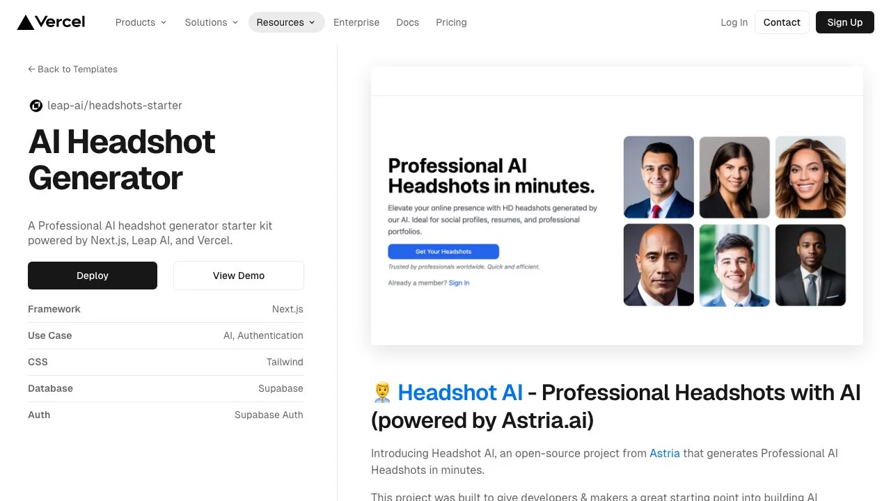 AI Headshot Generator: Create Stunning Professional Headshots