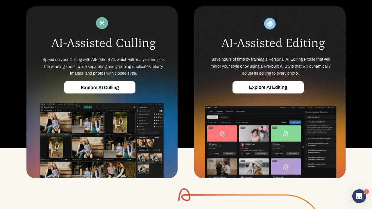 Aftershoot: The Ultimate AI Culling and Editing Tool