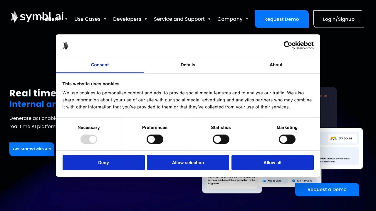 Symbl.ai: Real-Time AI for Conversation Insights