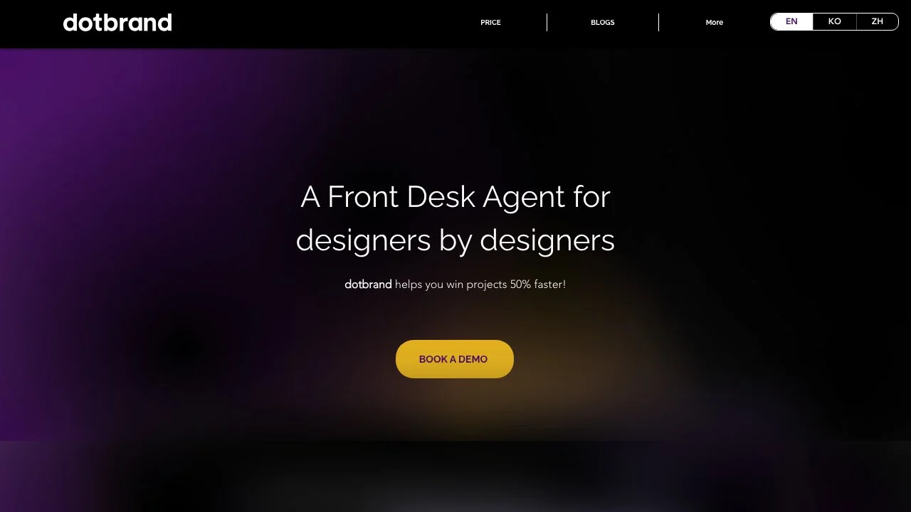 Transform Your Design Sales with dotbrand AI Front Desk Agent