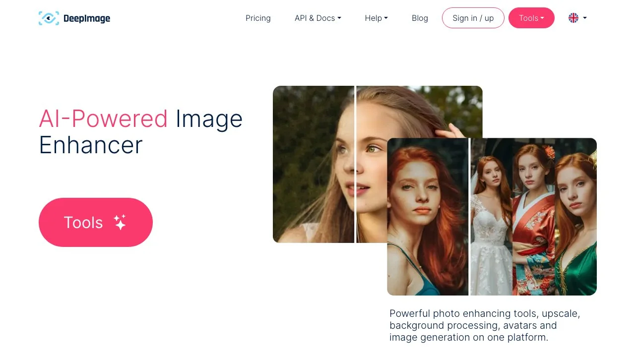 Deep-Image.ai: AI Image Enhancer for Upscaling & Generation