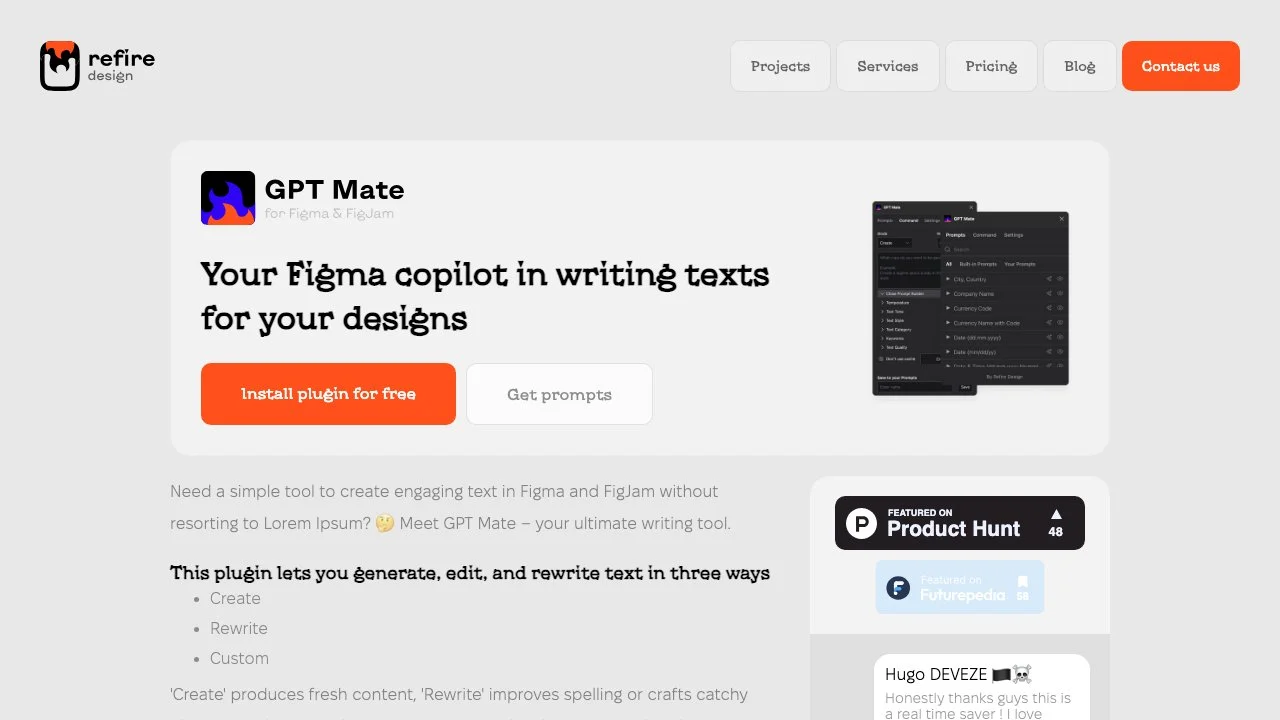 GPT Mate: Enhance Your Figma Text Generation Effortlessly