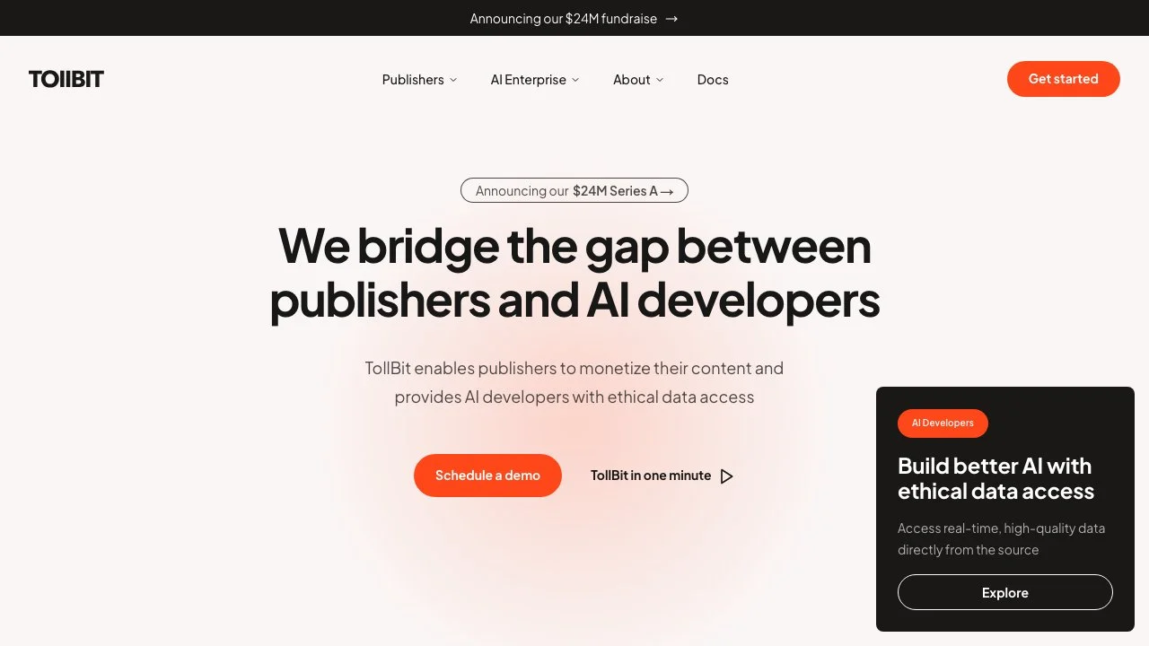 TollBit: Revolutionizing Content Monetization with AI