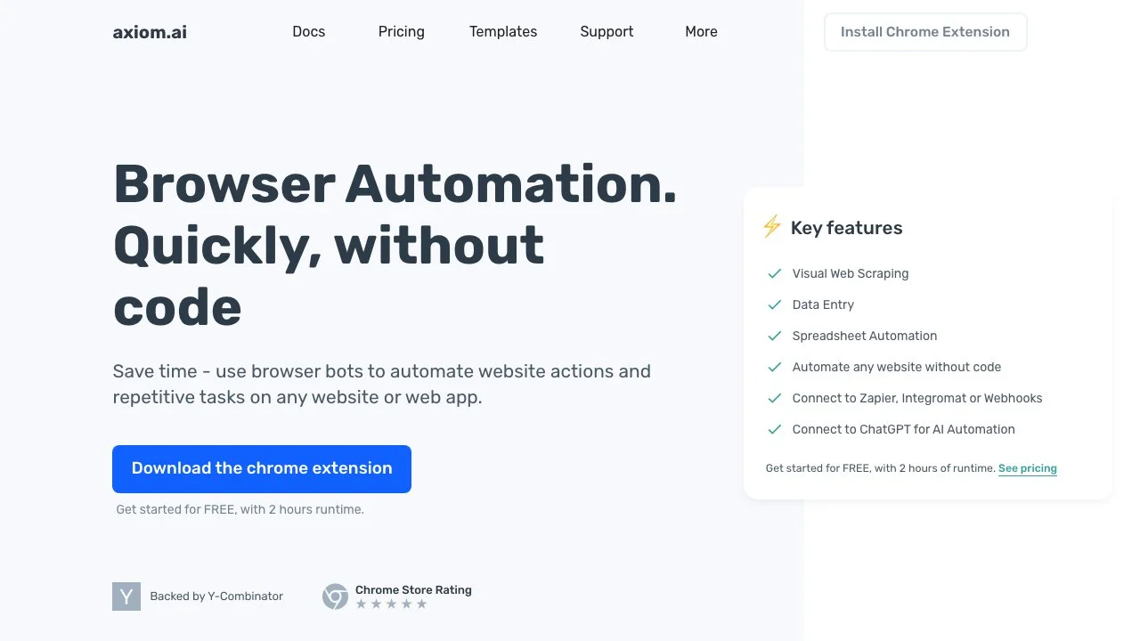 Axiom.ai: Streamline Your Browser Automation Efforts