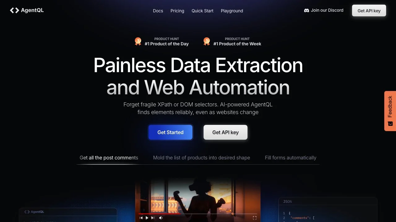 AgentQL: Painless Data Extraction and Web Automation