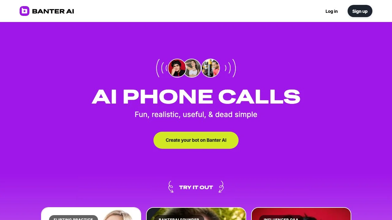 Banter AI: Engage Fans with Realistic Voice Calls