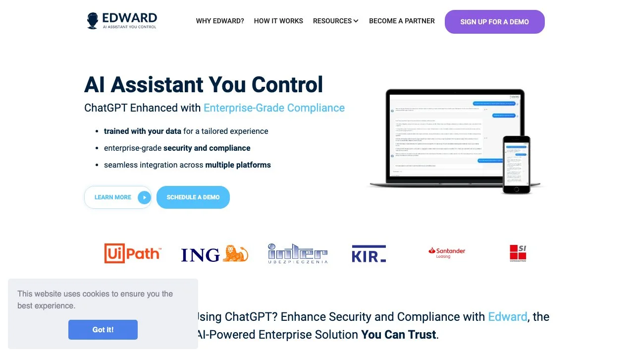 Edward: AI-Powered Enterprise Assistant for Enhanced Security