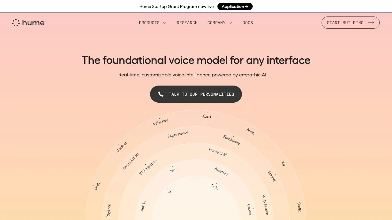 Hume AI: Empathische Stemmodellen voor Diverse Toepassingen 2.0