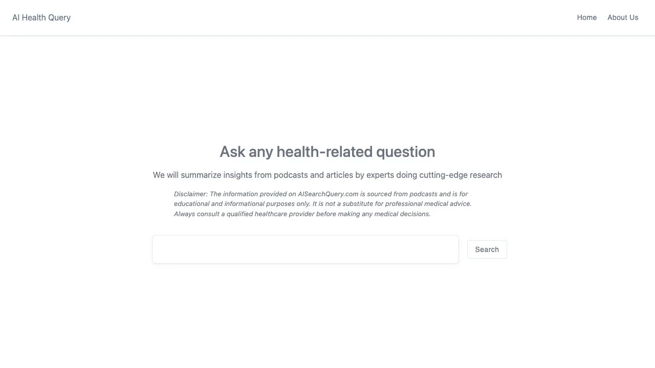 AI Health Query: Expert Insights for Your Health Questions