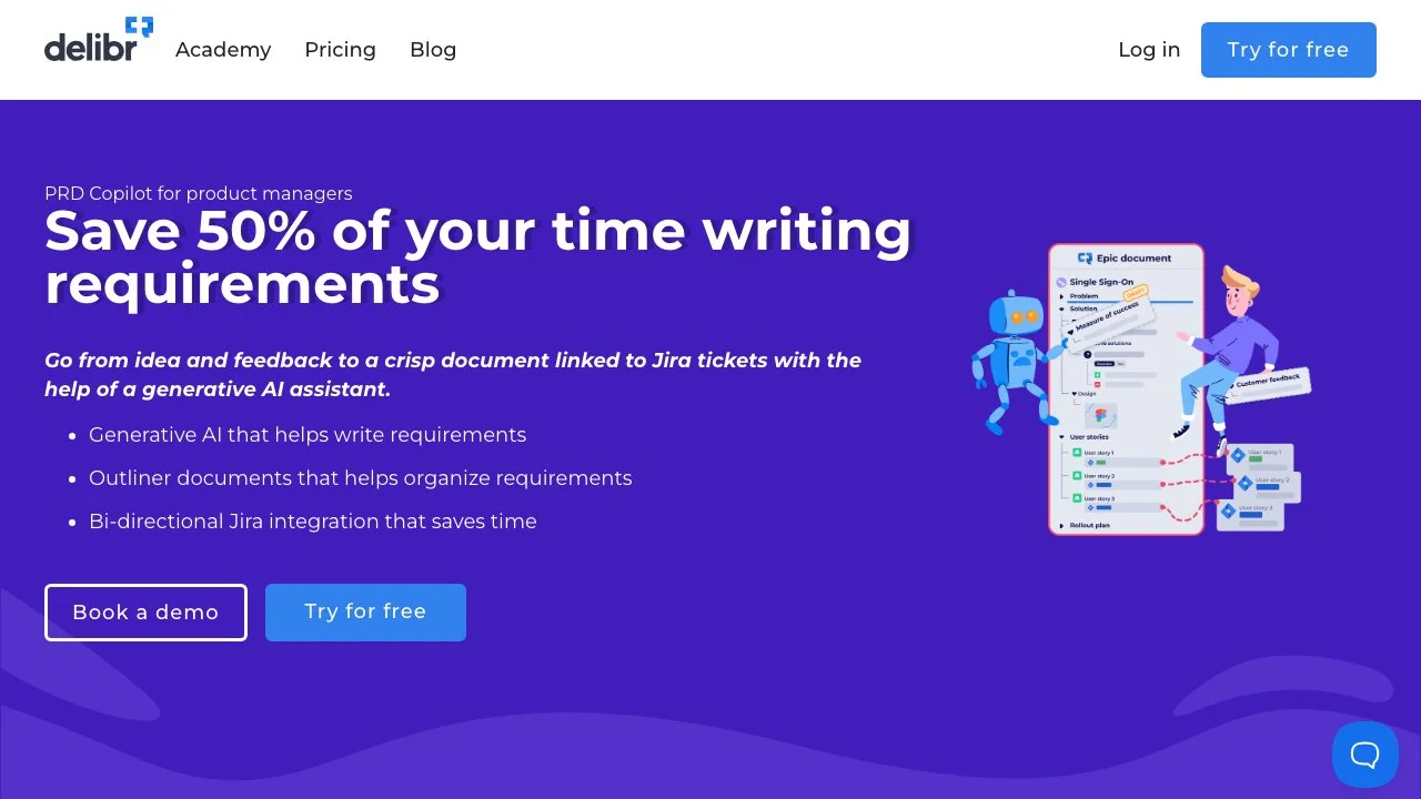 Delibr AI: Streamline Your Product Management Documentation