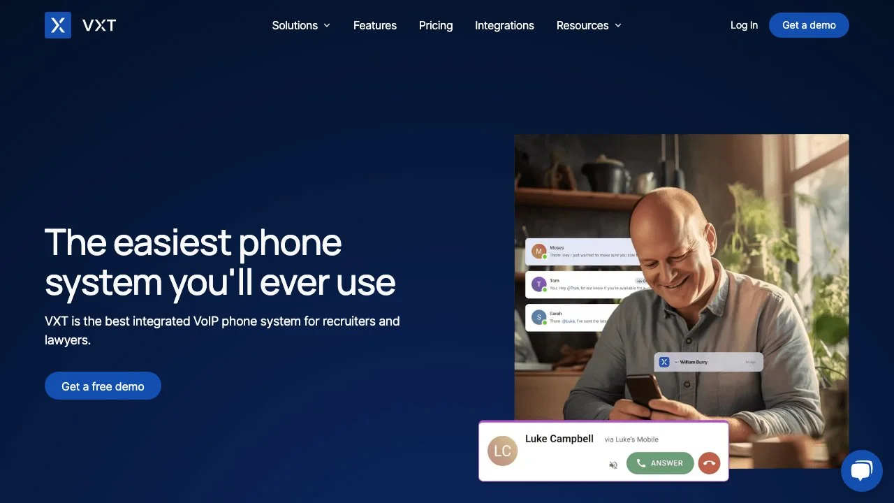 VXT: The Best VoIP Phone System for Professionals