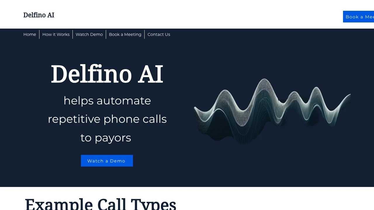 Delfino AI: Automate Healthcare Calls with AI Technology