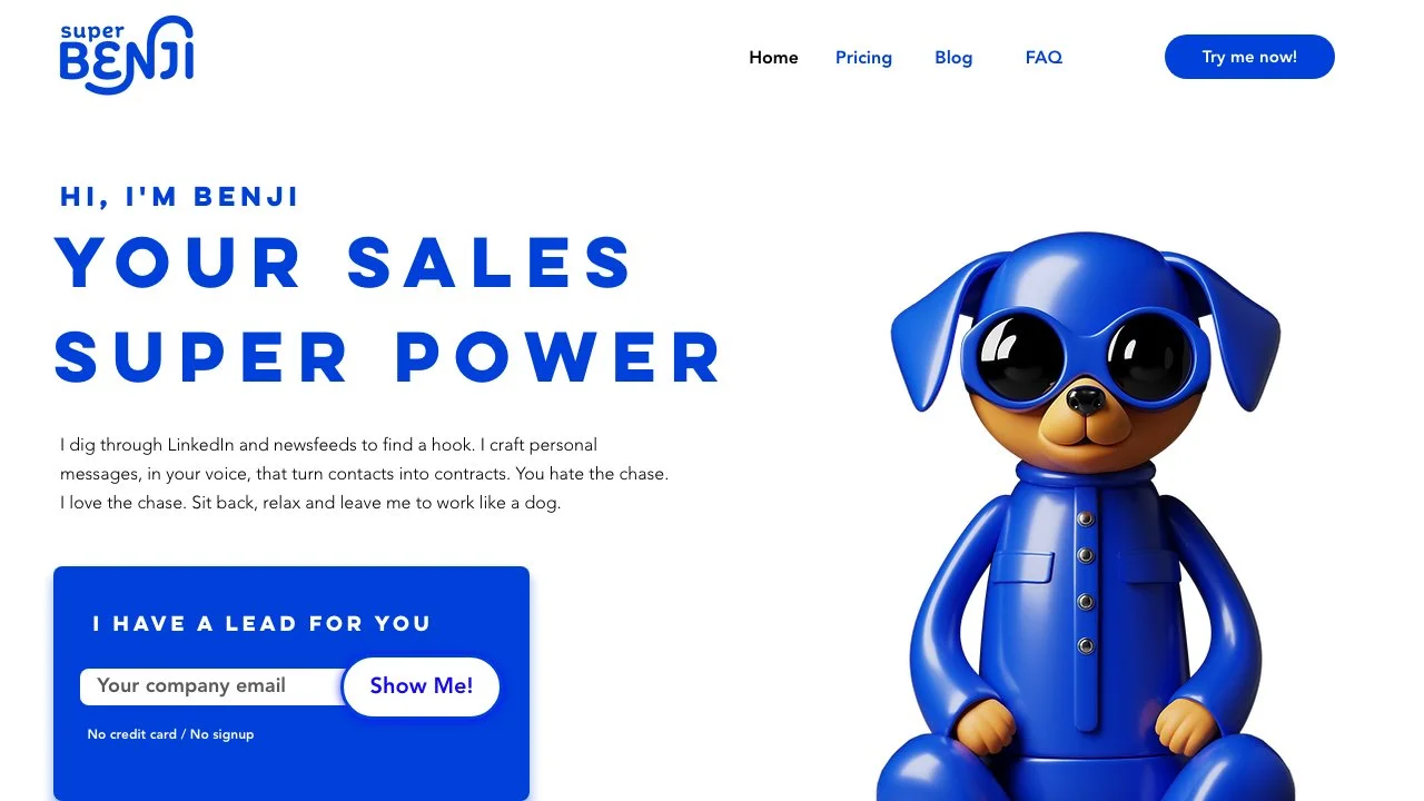 Super Benji: Your AI Sales Assistant for Effortless Outreach