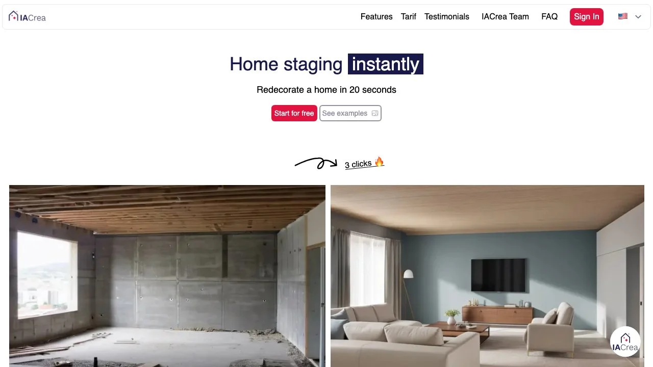 Transform Your Space with IACrea: Virtual Staging Made Easy