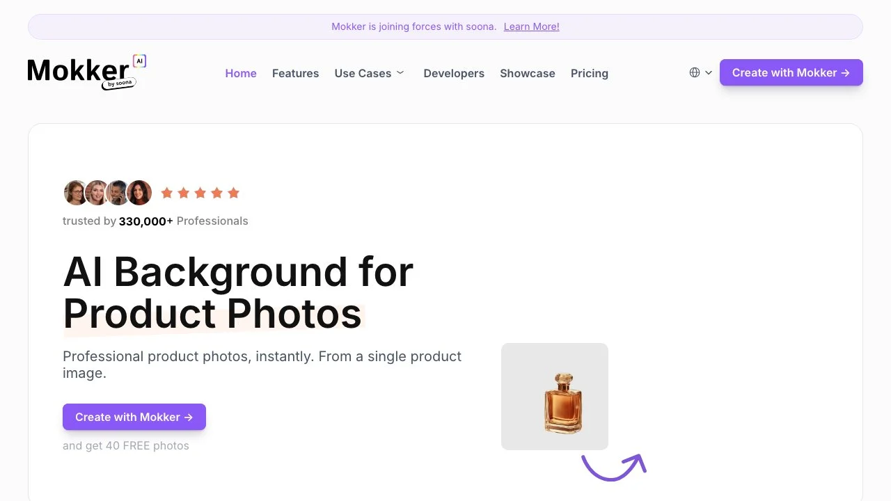 Mokker AI: Transform Your Product Photography Instantly