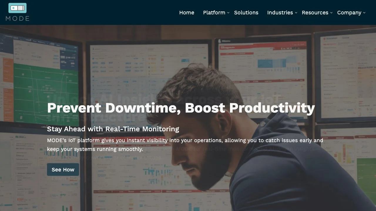 Unlock Efficiency with MODE - AI-Driven IoT Solutions