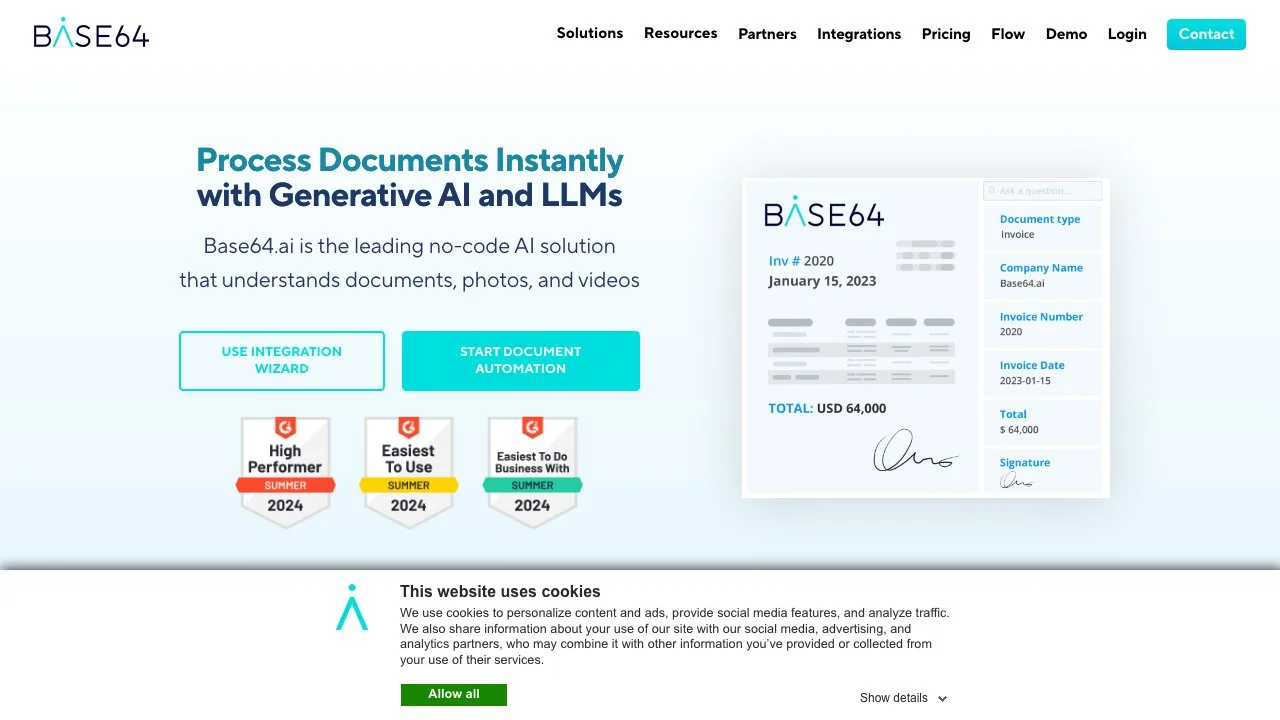 Base64.ai: The Ultimate AI Solution for Document Processing