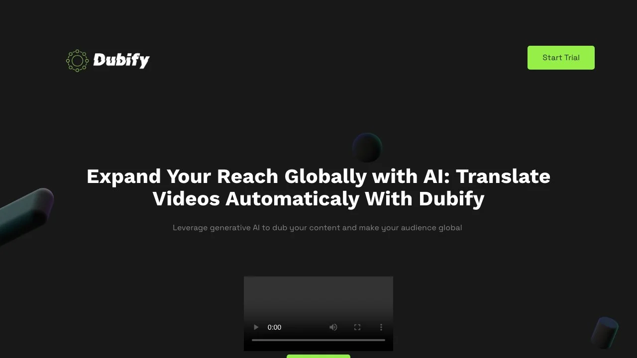 Transform Your Videos with Dubify: AI Dubbing Made Easy