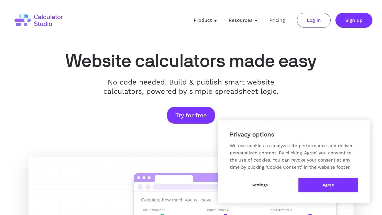 Calculator Studio: Create Website Calculators Effortlessly