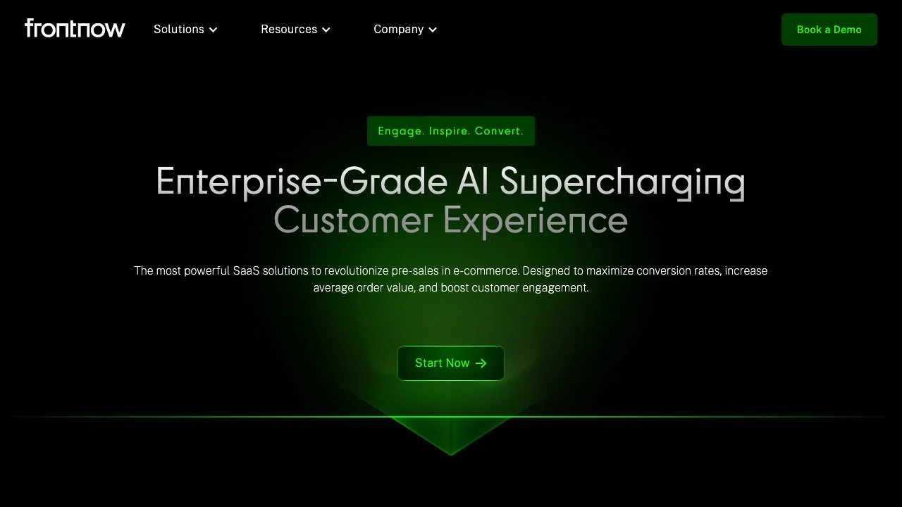Frontnow: Revolutionizing E-Commerce with AI
