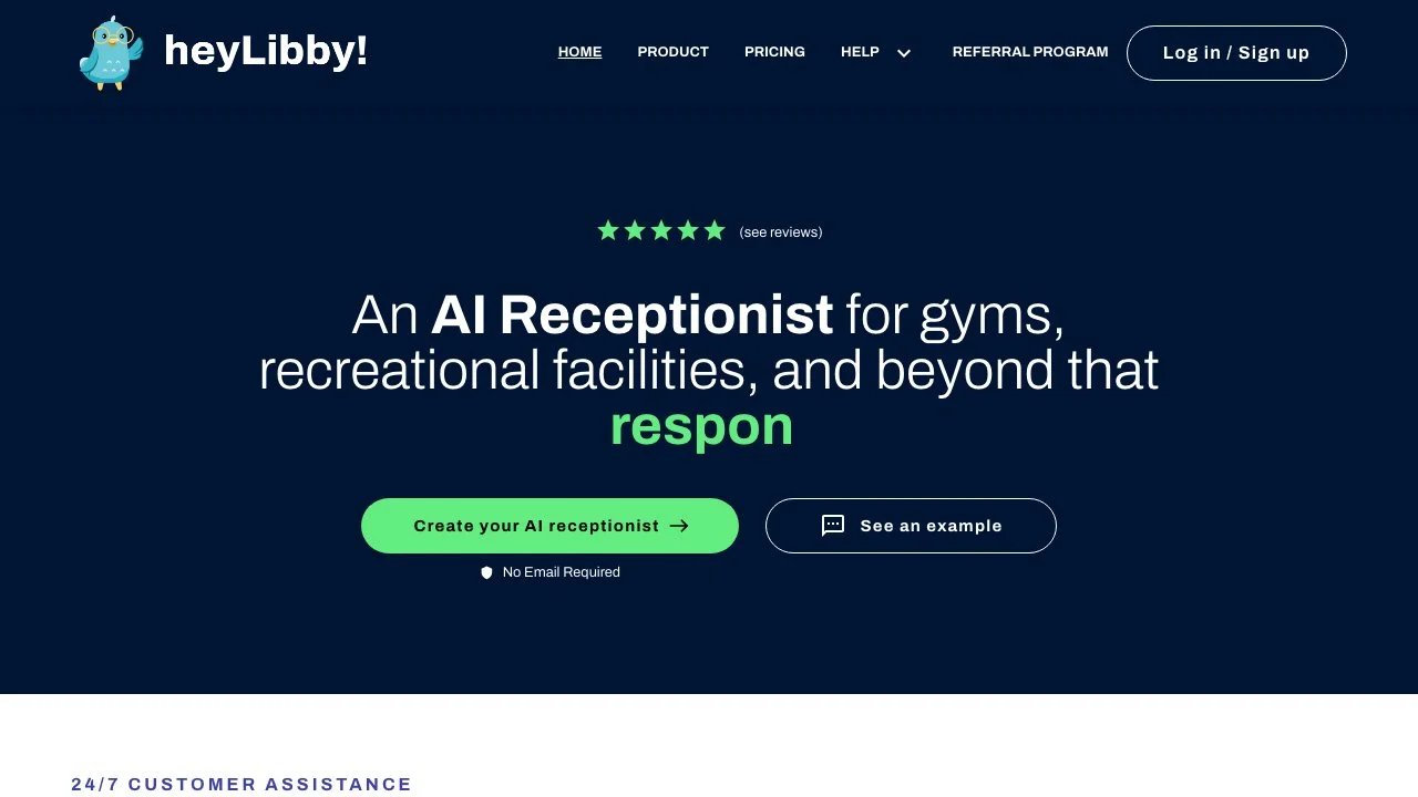 Streamline Your Business with heyLibby - The AI Receptionist