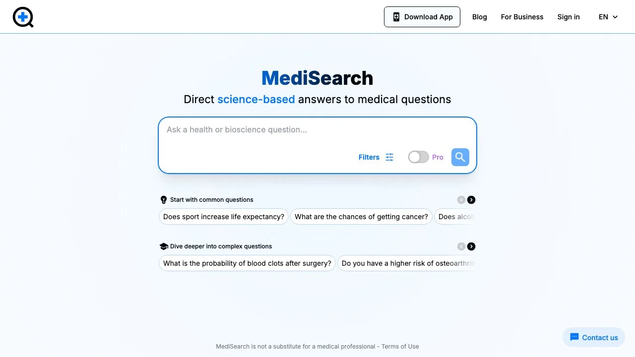 MediSearch: Your AI Companion for Medical Questions