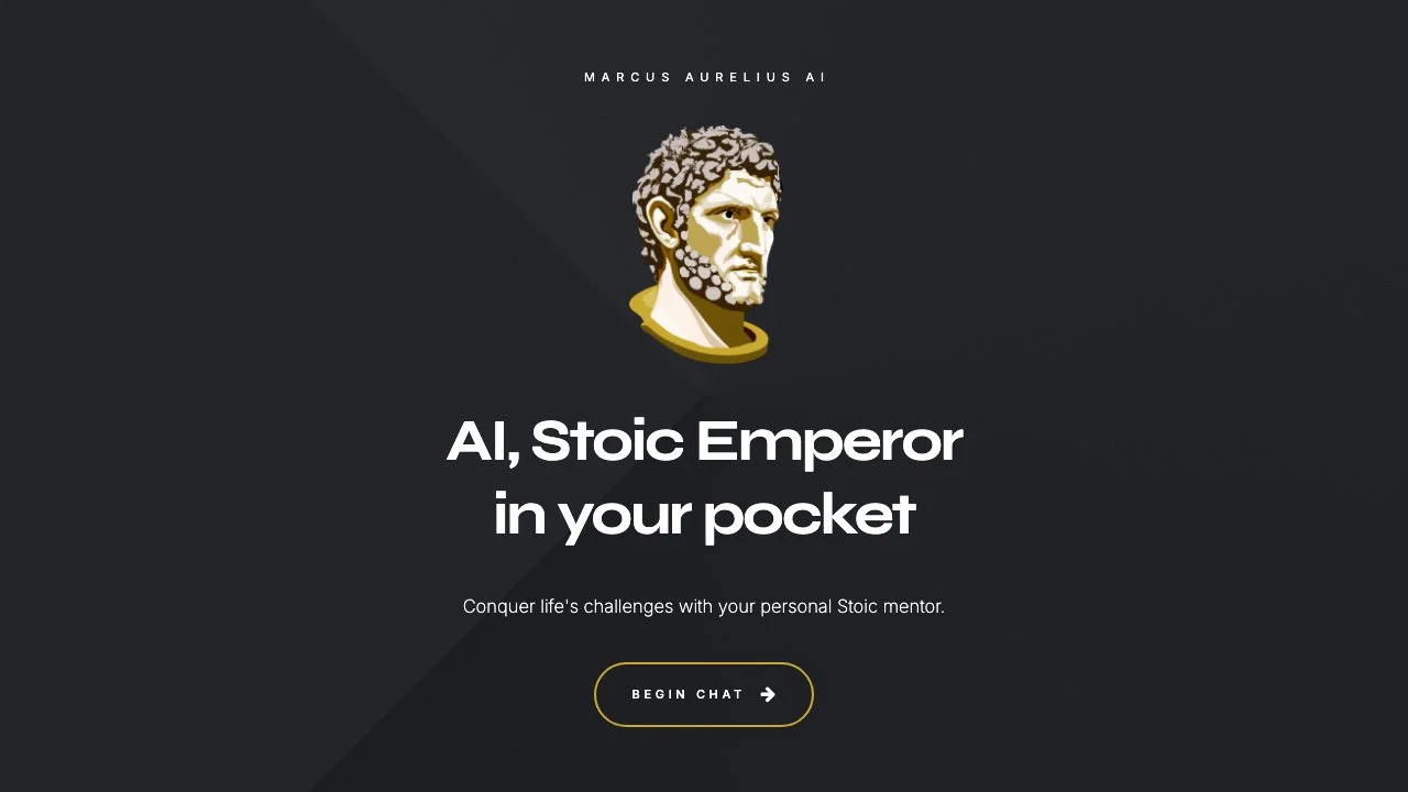 Marcus Aurelius AI: Your Personal Stoic Mentor