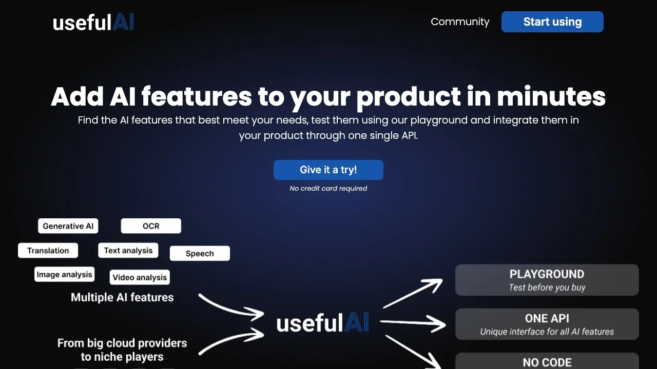 usefulAI: Seamlessly Integrate AI Features into Your Product