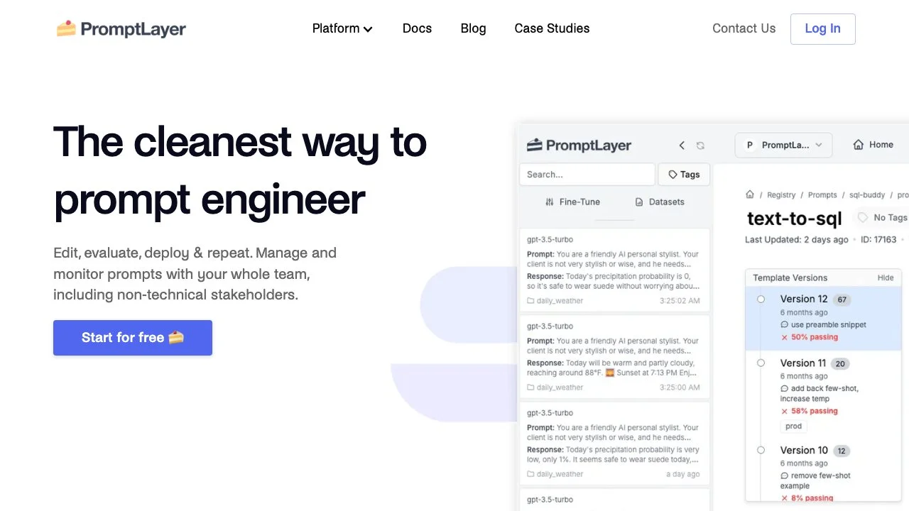 Unlock AI Potential with PromptLayer: The Leading Prompt Engineering Tool