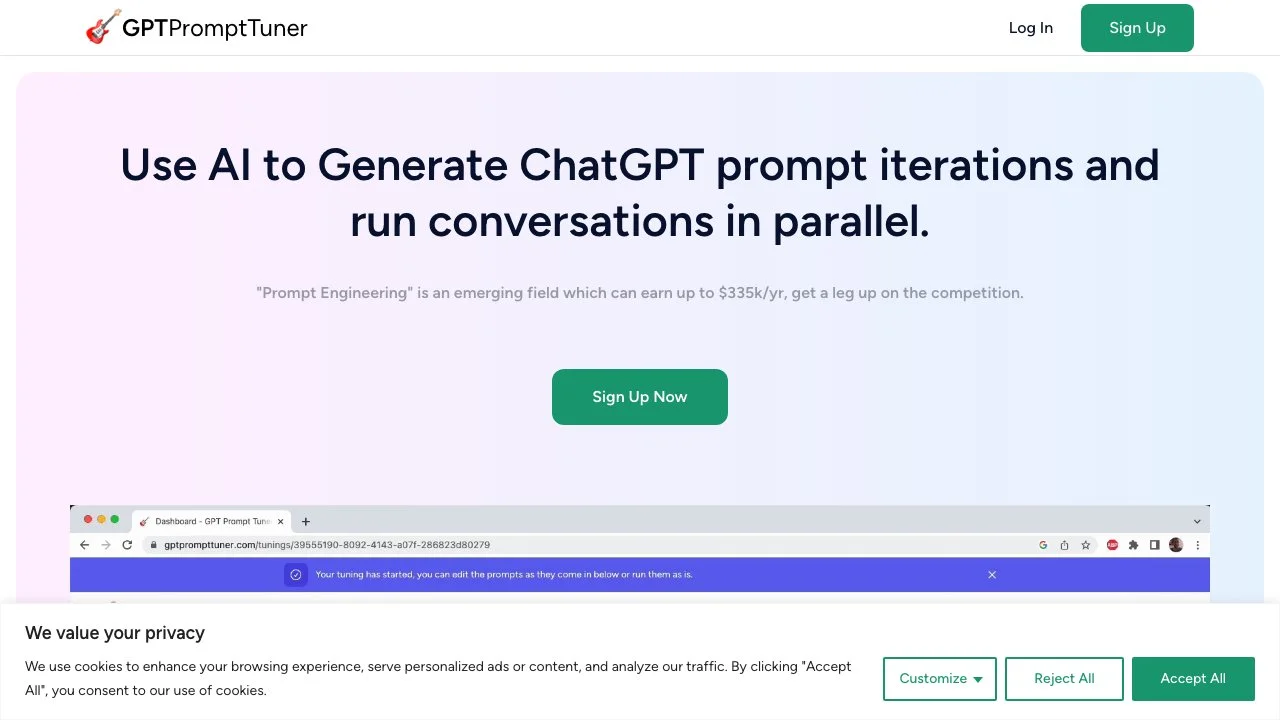 Boost Your ChatGPT Prompts with GPT Prompt Tuner