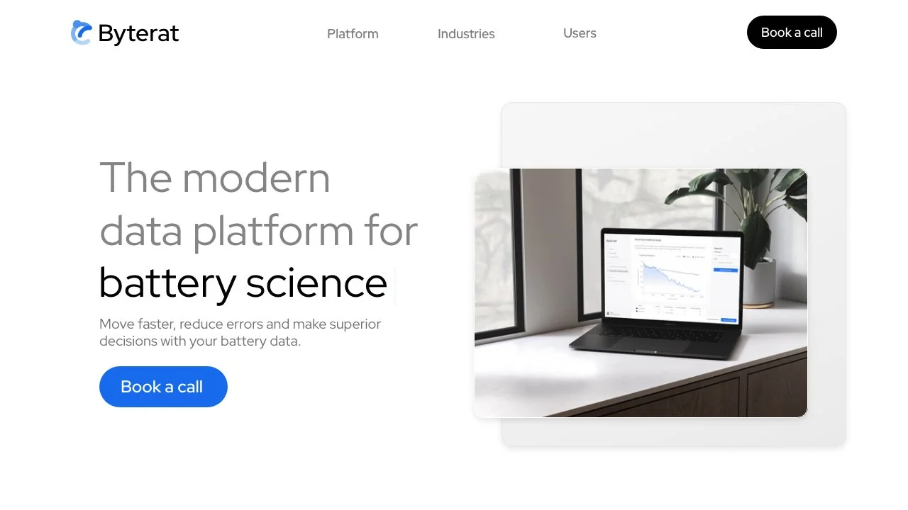 Byterat - The Ultimate Battery Data Platform