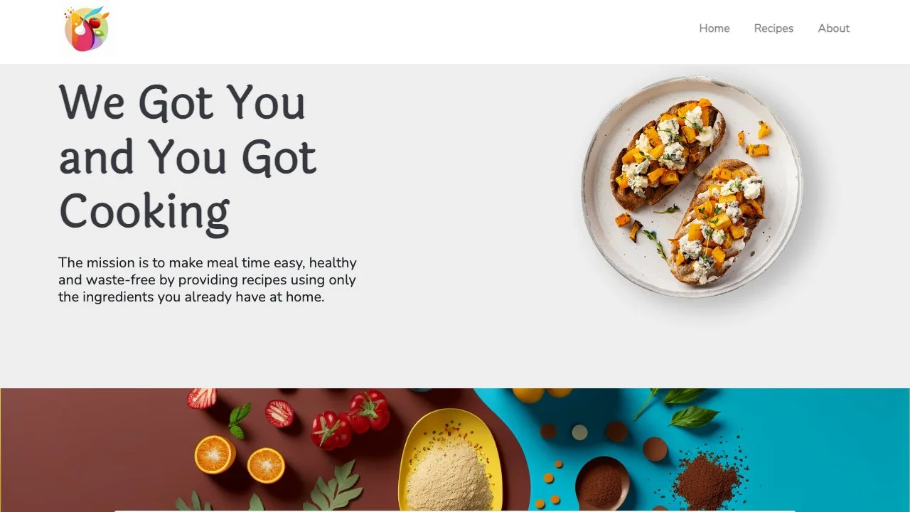 You Got Cooking: Your AI Recipe Generator for Easy Meals