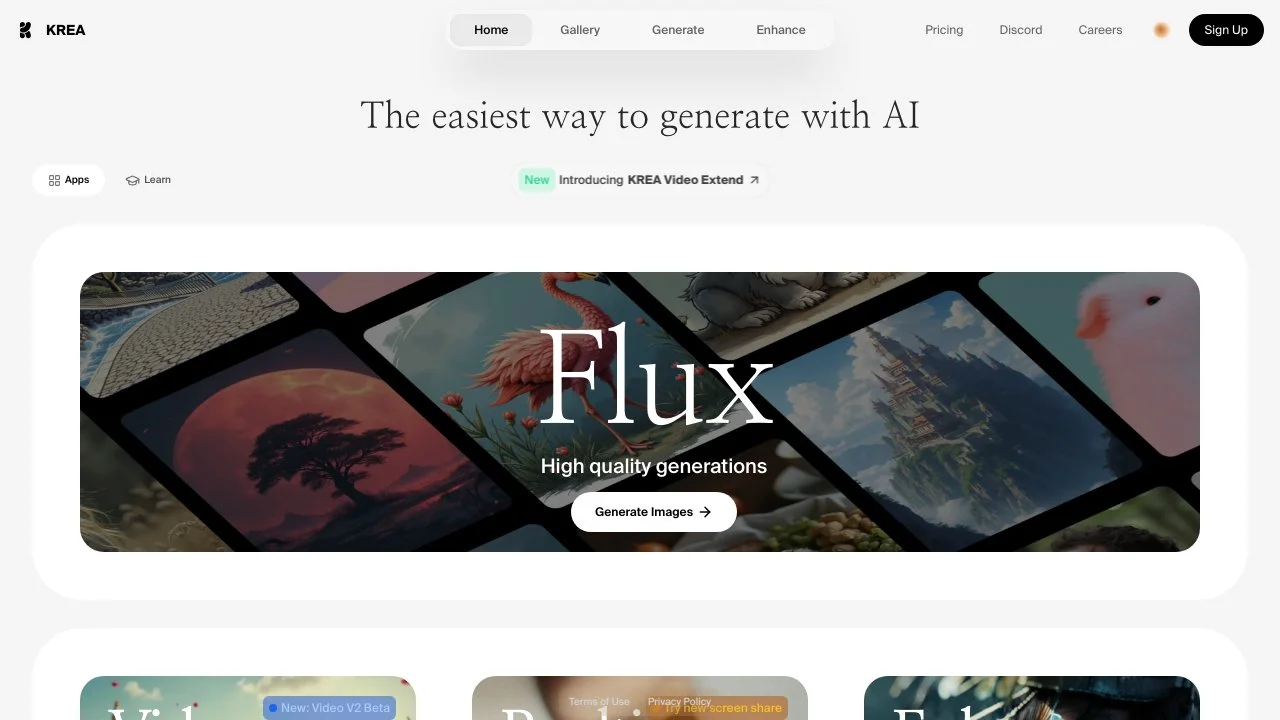 Discover KREA: Your AI Tool for Image and Video Generation
