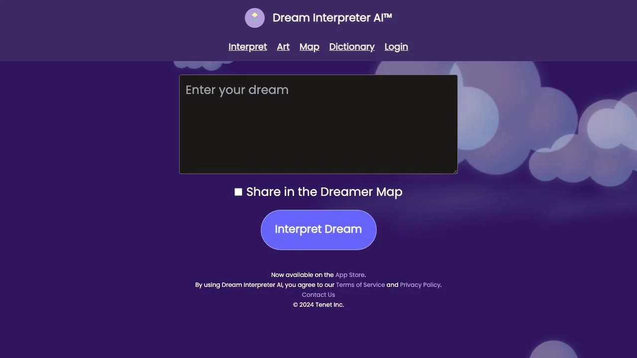 Dream Interpreter AI | Giải Mã Giấc Mơ & Từ Điển Giấc Mơ Miễn Phí