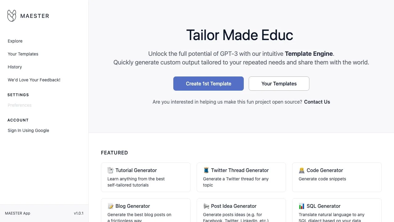 Maester: Your Ultimate Template Engine for Content Creation