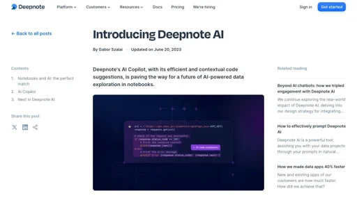 Deepnote AI