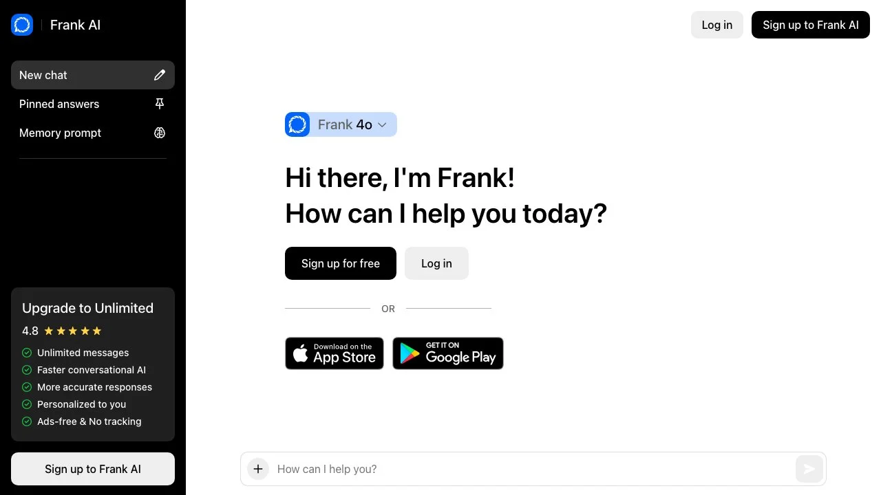 Unlock Your Writing Potential with Frank AI