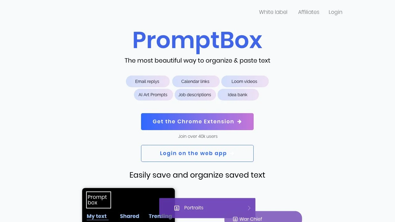 PromptBox: Streamline Your Copy/Paste Workflow