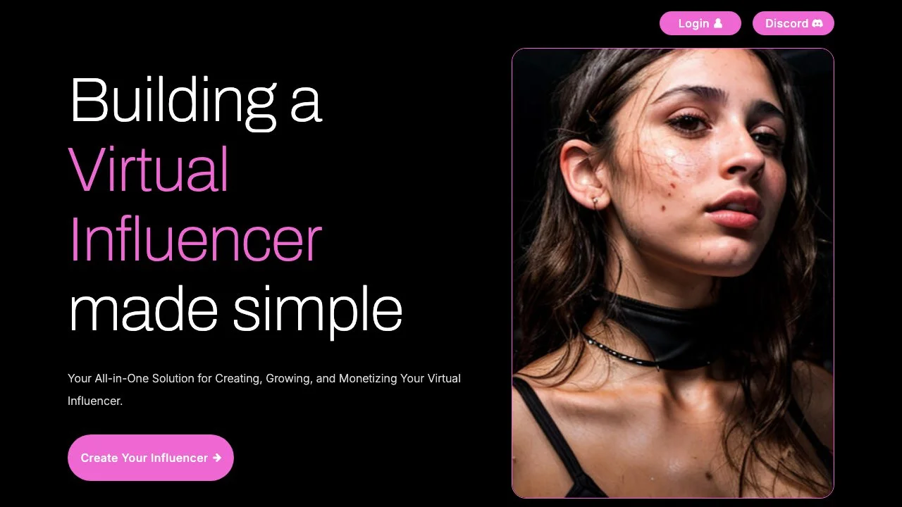 SynthLife: The Ultimate Virtual Influencer Creator